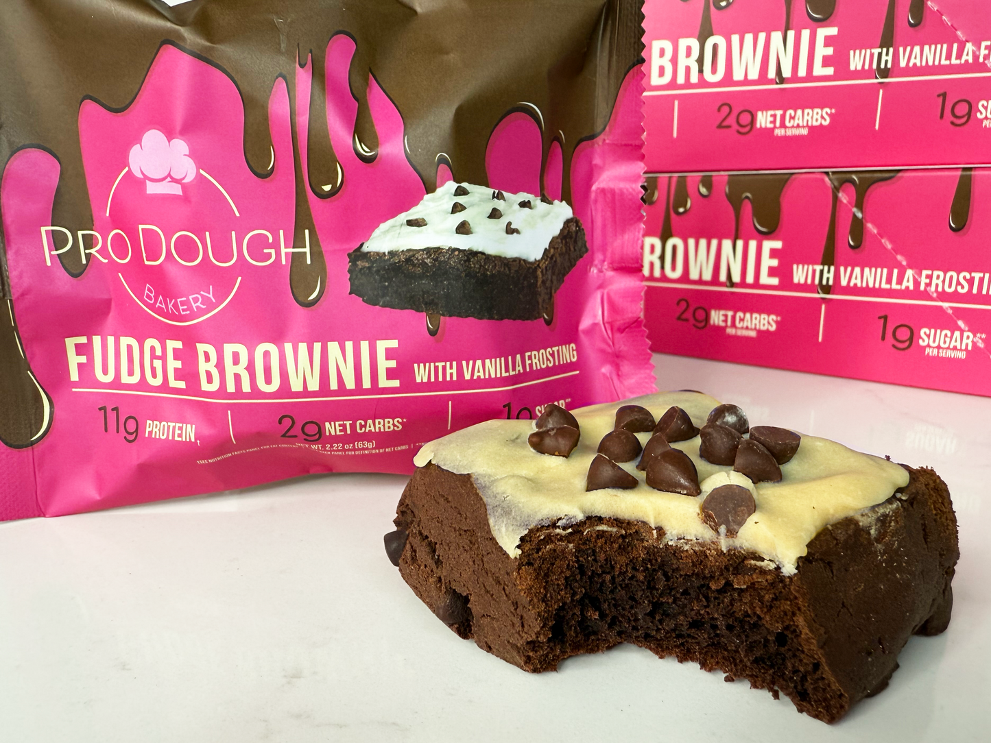 Vanilla Frosted Fudge Brownie 4ct